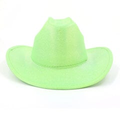 Candy Solid Color Western Cowboy Hattu Miehet Naiset Syksy Kevät Kirkko Jazz Elegantti Vaaleanpunainen Cowgirl Sombrero Lippalakit Ratsastusauringonhattu hinta ja tiedot | Miesten hatut, huivit ja käsineet | hobbyhall.fi