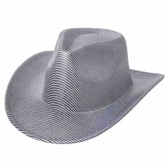 Muoti Fedora Hattu Naisille Miehille Valkoiset Juhlahatut Disco Cowboy Hattu Western Solid Cowgirls Asusteet hinta ja tiedot | Miesten hatut, huivit ja käsineet | hobbyhall.fi