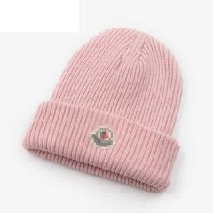 Moncler Knitted Cap Solid Pullover Beanie lämmin hattu hinta ja tiedot | Miesten hatut, huivit ja käsineet | hobbyhall.fi