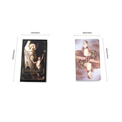 Art Revival -tarot-kortit, kortin koko 12x7cm, Waite System -kortit, ei ohjekirjaa hinta ja tiedot | Lautapelit ja älypelit | hobbyhall.fi