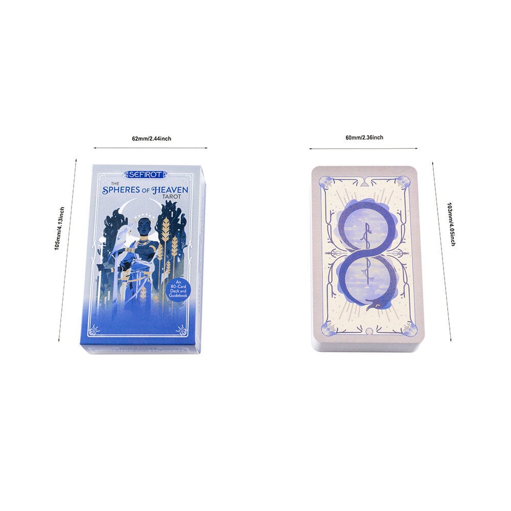 Taivaan tarot, kortin koko 10,2*6cm, viehättävä, opaskorteilla, odotusjärjestelmä, yksinkertainen, ennustaja, Marseillen taikuri hinta ja tiedot | Lautapelit ja älypelit | hobbyhall.fi