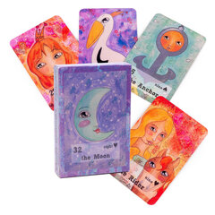 Hupaisa Lenormand, kortin koko 8,8x6cm, ei opaskirjaa, lenormand-kortti, oraakkelin ennustamisen tarotharjoitus hinta ja tiedot | Lautapelit ja älypelit | hobbyhall.fi