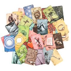 Fairyland-lenormand, kortin koko 8,8x6cm, yksinkertainen opas, lenormand-kortti, oraakkelin ennustaminen hinta ja tiedot | Lautapelit ja älypelit | hobbyhall.fi