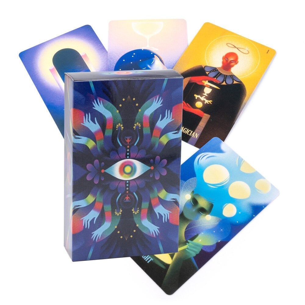 Dream Vision Tarot, kortin koko 12x7cm, ratsastajan odotusjärjestelmäkortit, ei opaskirjaa, lenormand-kortti, ennustamisharjoitus, oraakkeli hinta ja tiedot | Lautapelit ja älypelit | hobbyhall.fi