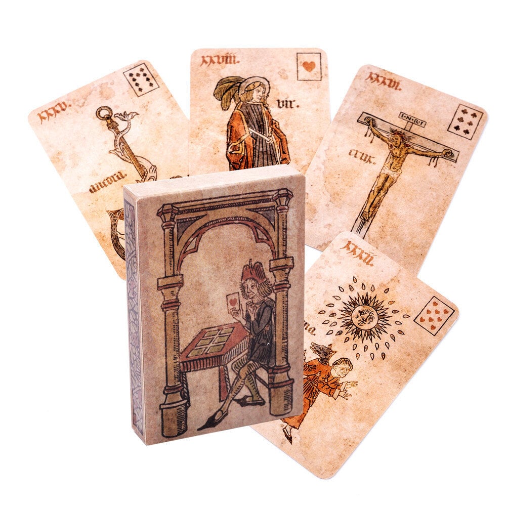 Silson oraakkelin ennustamiskortin koko 8,8x6cm ei opaskirjaa Lenormand korttitarot harjoitus hinta ja tiedot | Lautapelit ja älypelit | hobbyhall.fi