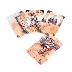 Moonlight Reflection Lenormand -pakka, kortin koko 8,8 x 6 cm, ei opaskirjaa, Lenormand-kortti, Oracle-ennustuksen tarotharjoitus hinta ja tiedot | Lautapelit ja älypelit | hobbyhall.fi