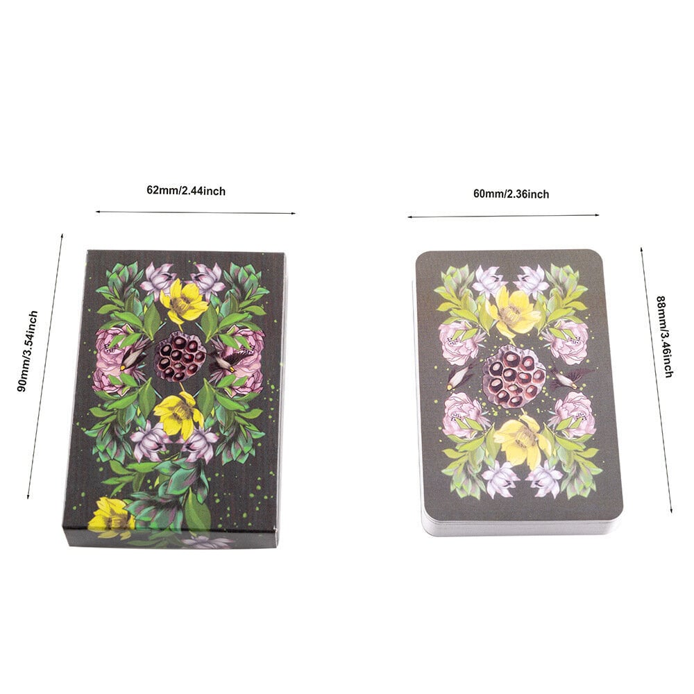 Terra Lenormand, kortin koko 8,8x6cm, ei opaskirjaa, lenormand-kortti, oraakkelin ennustamisen tarotharjoitus hinta ja tiedot | Lautapelit ja älypelit | hobbyhall.fi