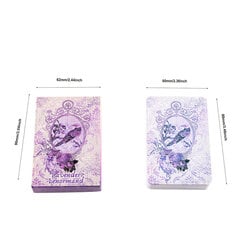 Laventeli Lenormand, kortin koko 8,8x6cm, ohjaamaton, lenormand kortti, oraakkelin ennustamisen tarotharjoitus hinta ja tiedot | Lautapelit ja älypelit | hobbyhall.fi