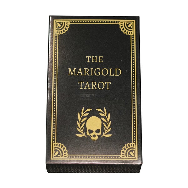 Marigold Tarot, kortin koko 12x7cm, ratsastajan odotusjärjestelmäkortit, ei opasta, lenormand-kortti, ennustamisharjoitus, oraakkelikortit