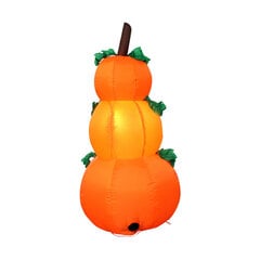 Halloween Pumpkin puhallettava malli 1,2 m 3 Pumpkin Ghost Halloween-koriste hinta ja tiedot | Juhlakoristeet | hobbyhall.fi