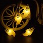 Ulkona käytettävät aurinkolamput, Halloween Ghost Lights 3M 20 LED vedenpitävät aurinkokummitusvalot (lämmin) hinta ja tiedot | Jouluvalot | hobbyhall.fi