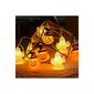 Halloween-lepakkovalot, kurpitsalepakkokoristevalot, 20 LED-halloween-koristevalot, valonauhat, tyyli 1-10 hinta ja tiedot | Jouluvalot | hobbyhall.fi