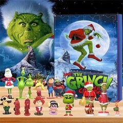 Joulukalenteri Grinch hinta ja tiedot | Juhlakoristeet | hobbyhall.fi