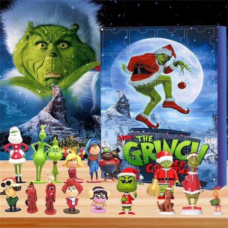 Joulukalenteri Grinch hinta ja tiedot | Poikien lelut | hobbyhall.fi