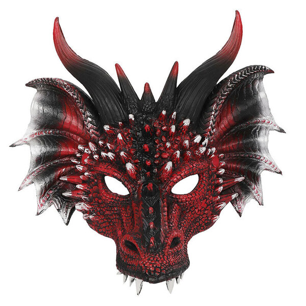 Cosplay Mask Dragon's Head -naamio Halloween-festivaalijuhliin