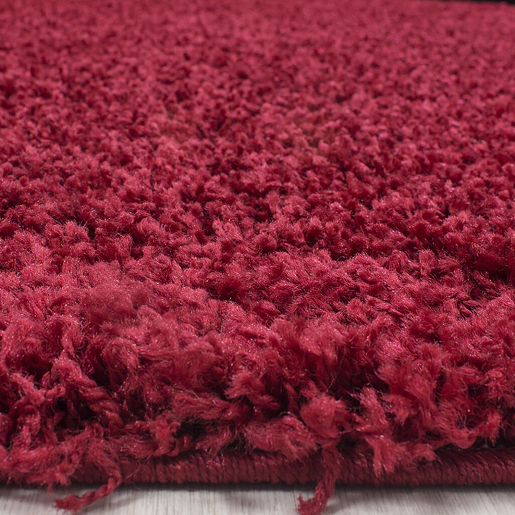 Matto Ayyildiz Shaggy Dream Red 4000, Ø 80 cm hinta ja tiedot | Isot matot | hobbyhall.fi