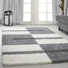 Matto Ayyildiz Shaggy Gala Light Grey 2505, 140x200 cm hinta ja tiedot | Isot matot | hobbyhall.fi