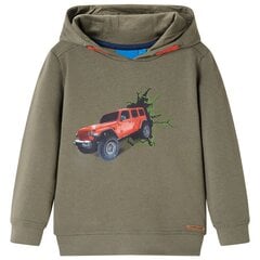 Lasten huppari khaki 140 hinta ja tiedot | Poikien paidat | hobbyhall.fi