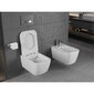 Mexen Stella Rimless WC, hitaasti sulkeutuva ohut istuin, Duroplast, valkoinen - 30680900 hinta ja tiedot | WC-istuimet | hobbyhall.fi