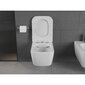 Mexen Stella Rimless WC, hitaasti sulkeutuva ohut istuin, Duroplast, valkoinen - 30680900 hinta ja tiedot | WC-istuimet | hobbyhall.fi