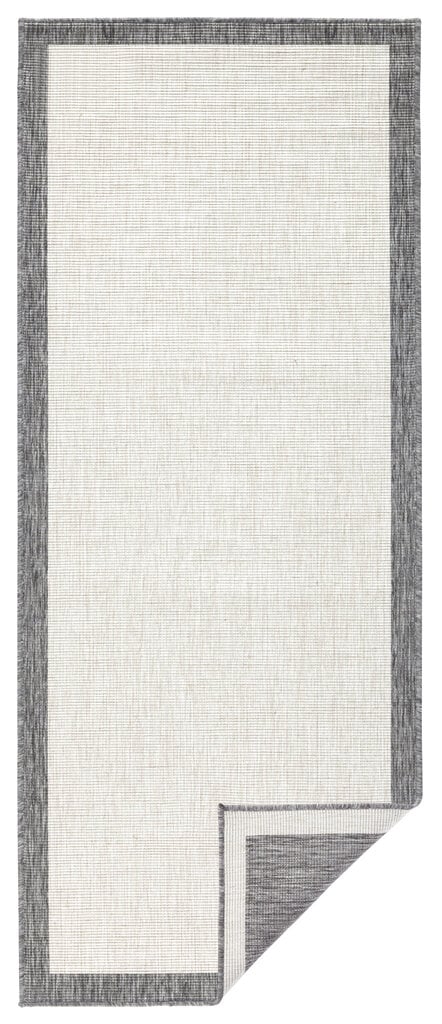 Northrugs matto Twin Panama Grey Cream, 80x250 cm hinta ja tiedot | Isot matot | hobbyhall.fi