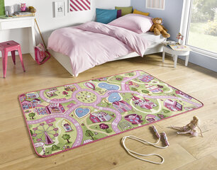 Lastenhuoneen Northrugs matto Hanse Home Play Sweet Town 200x300 cm, vaaleanpunainen hinta ja tiedot | Isot matot | hobbyhall.fi