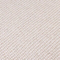 Narma Diby -plasticWeave™ muovimatto, kaksipuolinen, kerma, 70 x 150 cm hinta ja tiedot | Isot matot | hobbyhall.fi