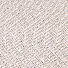 Narma Diby -plasticWeave™ muovimatto, kaksipuolinen, kerma, 70 x 200 cm hinta ja tiedot | Isot matot | hobbyhall.fi