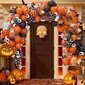 Halloween-ilmapallokaarisetti, Halloween-ilmapallojuhlien taustakoriste, alumiinikalvolateksiilmapallo hinta ja tiedot | Juhlakoristeet | hobbyhall.fi