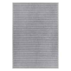 Narma Puise -smartWeave® chenillematto, kaksipuolinen, hopea, 80 x 250 cm hinta ja tiedot | Isot matot | hobbyhall.fi