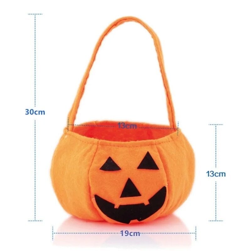 Halloween Pumpkin Bucket, karkkikori, Trick or Treat Kids -lahjapakkaukset, Halloween-juhlatarvikkeet hinta ja tiedot | Juhlakoristeet | hobbyhall.fi