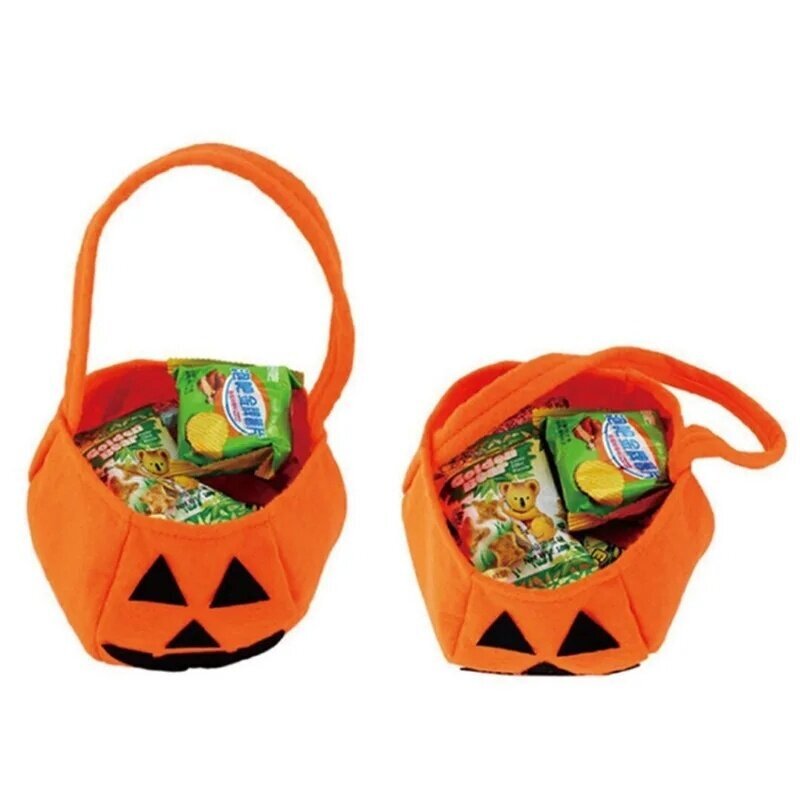 Halloween Pumpkin Bucket, karkkikori, Trick or Treat Kids -lahjapakkaukset, Halloween-juhlatarvikkeet hinta ja tiedot | Juhlakoristeet | hobbyhall.fi