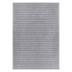 Narma Puise -smartWeave® chenillematto, kaksipuolinen, hopea, 140 x 200 cm hinta ja tiedot | Isot matot | hobbyhall.fi