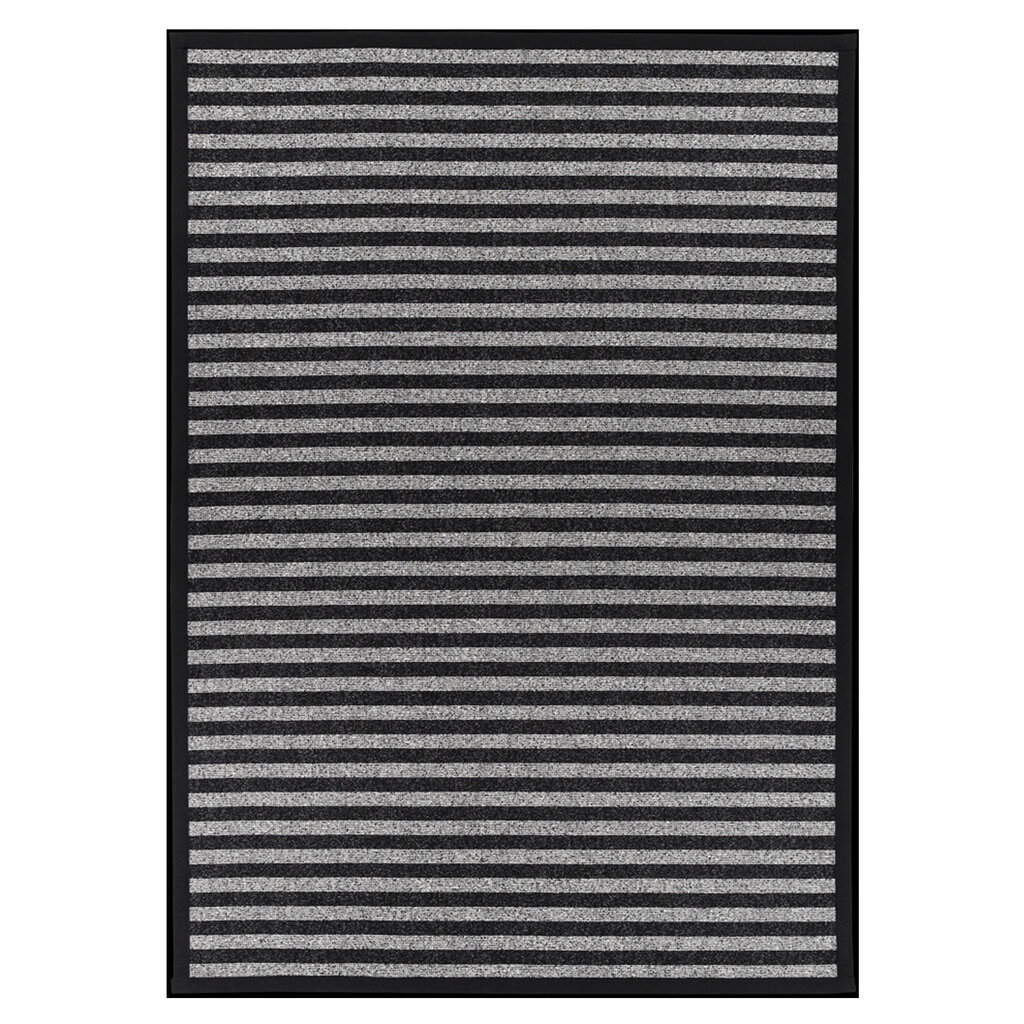 Narma Viki -smartWeave® bukleematto, kaksipuolinen, musta, 80 x 250 cm hinta ja tiedot | Isot matot | hobbyhall.fi