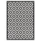 Narma Viki -smartWeave® bukleematto, kaksipuolinen, musta, 80 x 250 cm hinta ja tiedot | Isot matot | hobbyhall.fi