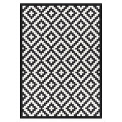 Narma Viki -smartWeave® bukleematto, kaksipuolinen, musta, 140 x 200 cm hinta ja tiedot | Narma Huonekalut ja sisustus | hobbyhall.fi