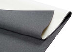 Narma Limo -flatWeave™ sileäksi kudottu matto, carbon, 80 x 250 cm