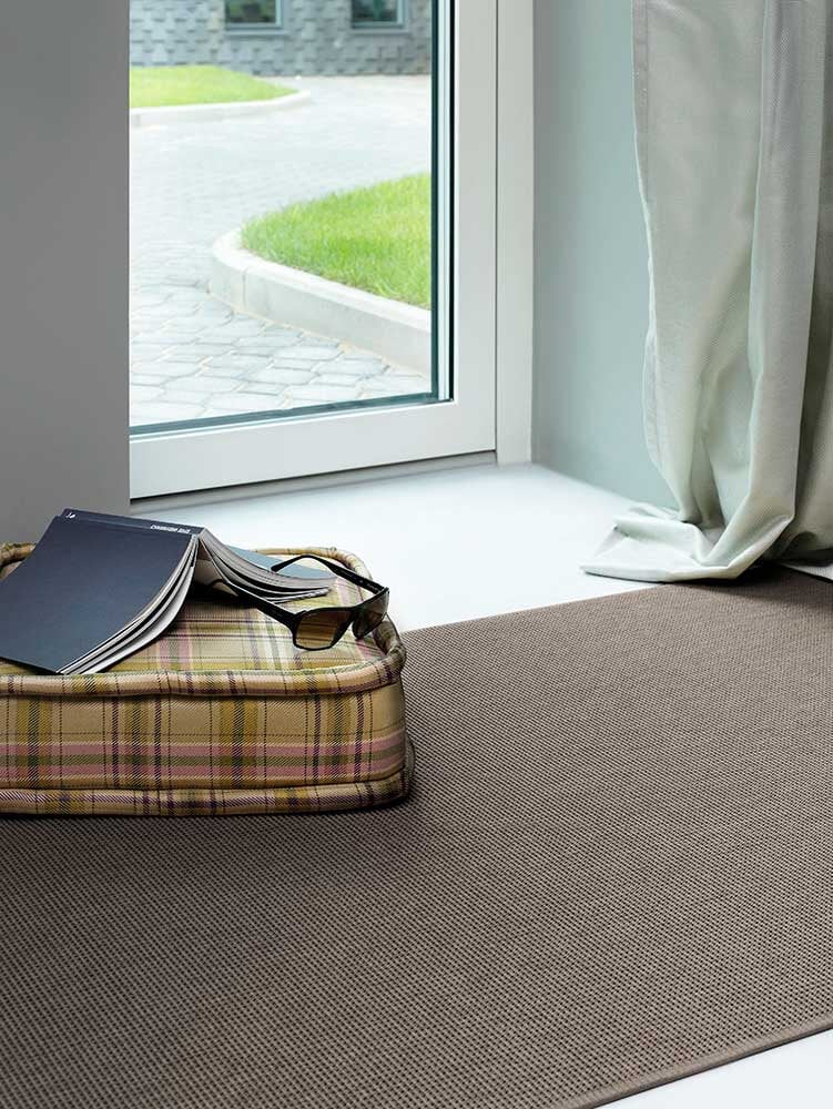 Narma Limo -flatWeave™ sileäksi kudottu matto, ruskea, 80 x 250 cm hinta ja tiedot | Isot matot | hobbyhall.fi