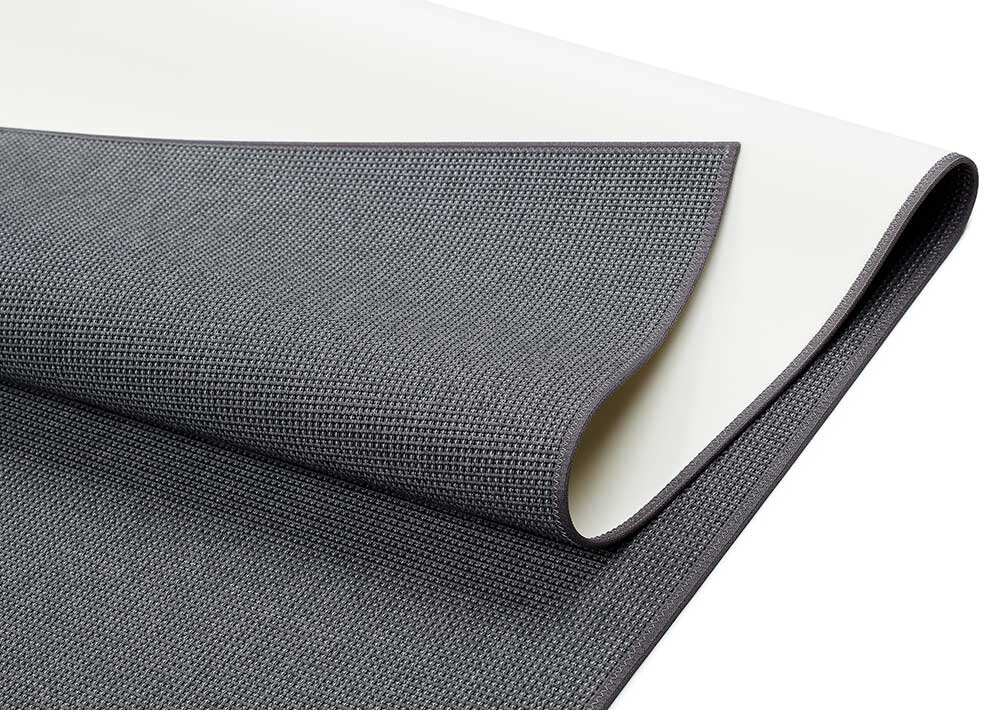 Narma Limo -flatWeave™ sileäksi kudottu matto, carbon, 80 x 300 cm hinta ja tiedot | Isot matot | hobbyhall.fi