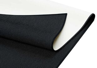 Narma Limo -flatWeave™ sileäksi kudottu matto, musta, 80 x 300 cm hinta ja tiedot | Isot matot | hobbyhall.fi
