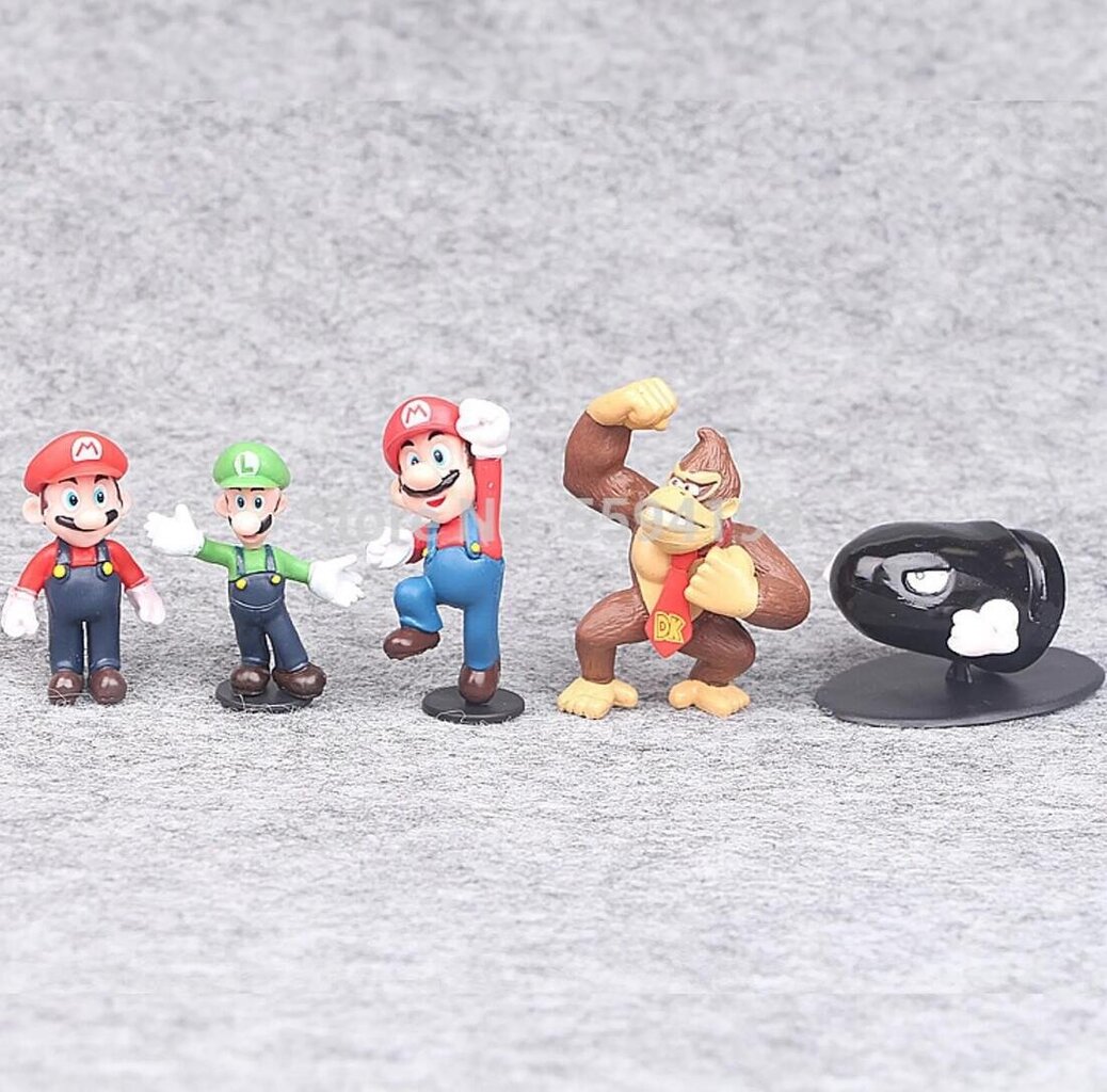 Super Mario Bros figuurit 18 kpl hinta ja tiedot | Poikien lelut | hobbyhall.fi