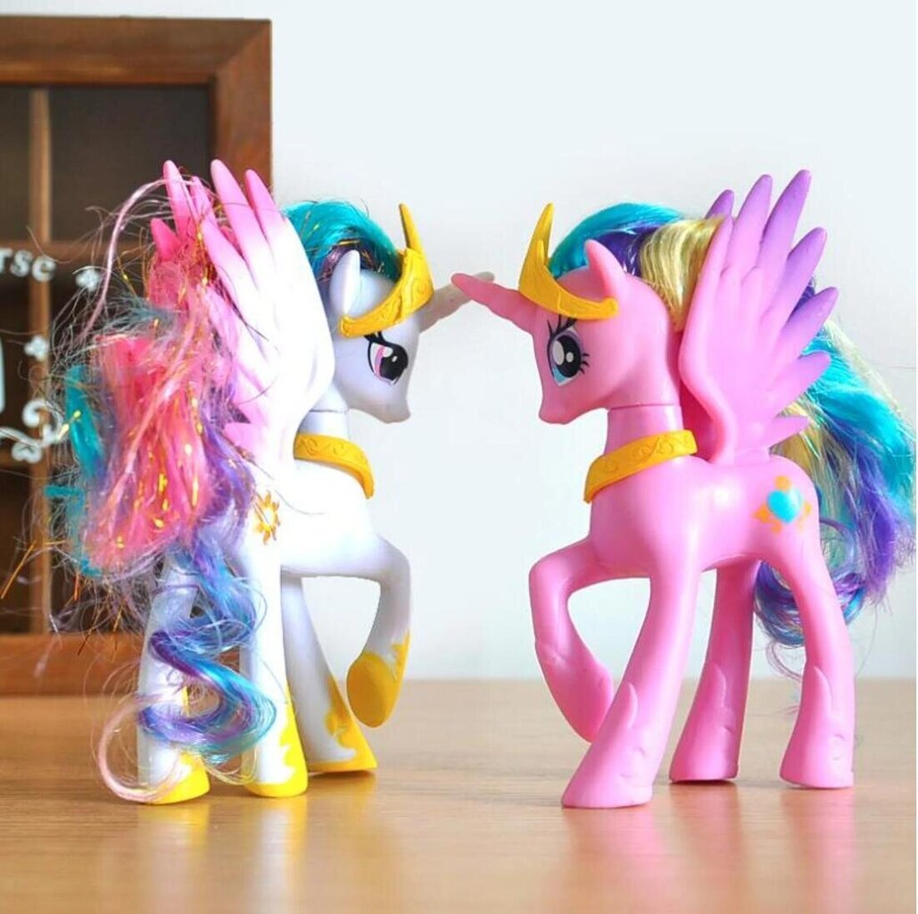 Figuurit My Little Pony 12 kpl 14cm hinta ja tiedot | Pienoismallit | hobbyhall.fi