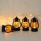 4 kpl Halloween-LED-riippuva kurpitsan lyhtyvalo, Halloween-sisustus hinta ja tiedot | Juhlakoristeet | hobbyhall.fi