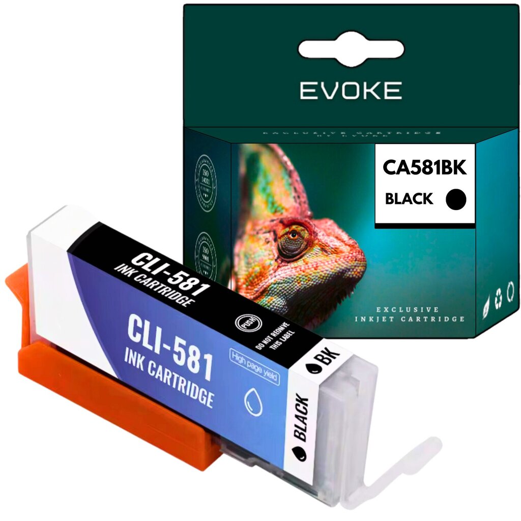 Canon 581XB tulostinmustekasetti musta , 12 ml , 850 sivua , CLI-581B , yhteensopiva seuraavien kanssa: TS6250 TS6251 TS6350 TS6351 TS8100 S705 TS705a hinta ja tiedot | Mustekasetit | hobbyhall.fi