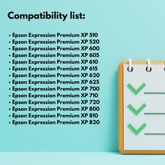 5 mustekasetin sarja Epson T2621 + T2631 + T2632 + T2633 + T2634 XL , 22 ml ja 900 sivua mustaa , 13 ml ja 930 sivua kutakin väriä , yhteensopiva XP510 XP520 XP600 XP605 XP610 XP615 XP610 XP520 XP600 hinta ja tiedot | Mustekasetit | hobbyhall.fi