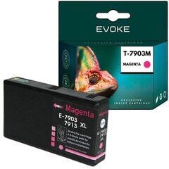 Epson T7903 magenta tulostin värikasetti , 25 ml , 2000 sivua , C13T79034010 , yhteensopiva WorkForce Pro WF4630 WF4640 WF5110 WF5190 WF5690 kanssa. hinta ja tiedot | Mustekasetit | hobbyhall.fi