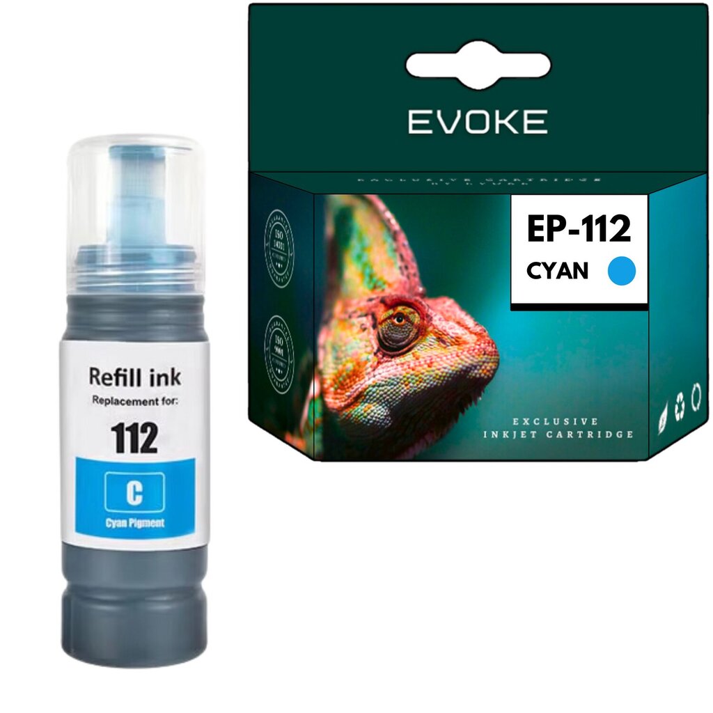 Epson 112 XL syaani värikasetti , 70 ml , 6000 sivua , C13T06C24A , yhteensopiva seuraavien kanssa: L15150 L15160 L6570 M15140 L6460 L15180 hinta ja tiedot | Mustekasetit | hobbyhall.fi