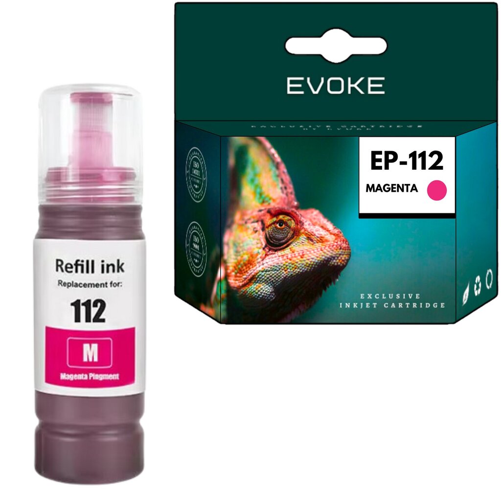 Epson 112 XL tulostin värikasetti magenta , 70 ml , 6000 sivua , C13T06C34A , yhteensopiva L15150 L15160 L6570 M15140 L6460 L15180 kanssa. hinta ja tiedot | Mustekasetit | hobbyhall.fi