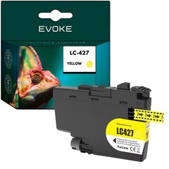 Mustekasetti Brother LC427Y keltainen , 1500 sivua , LC427Y , yhteensopiva MFCJ5955DW J6955D MFC-J6957DW J6959DW kanssa. hinta ja tiedot | Mustekasetit | hobbyhall.fi