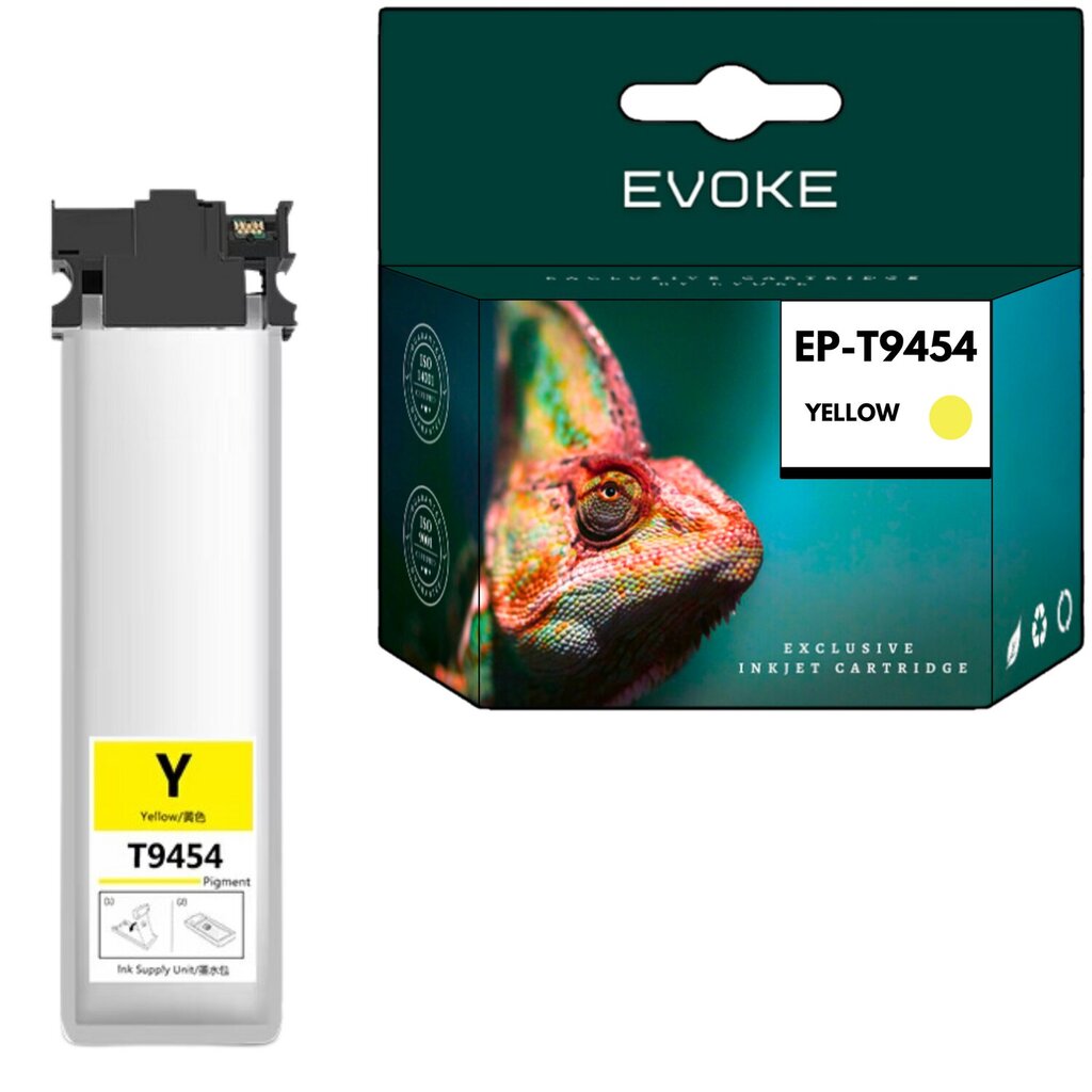 Epson T9454 tulostin värikasetti keltainen , 60 ml , 5000 sivua , C13T9454545440 , yhteensopiva WORKFORCE WF-C5210DW WF-C5710DWF WF-C5790DWF WF-C5790DWF kanssa. hinta ja tiedot | Mustekasetit | hobbyhall.fi